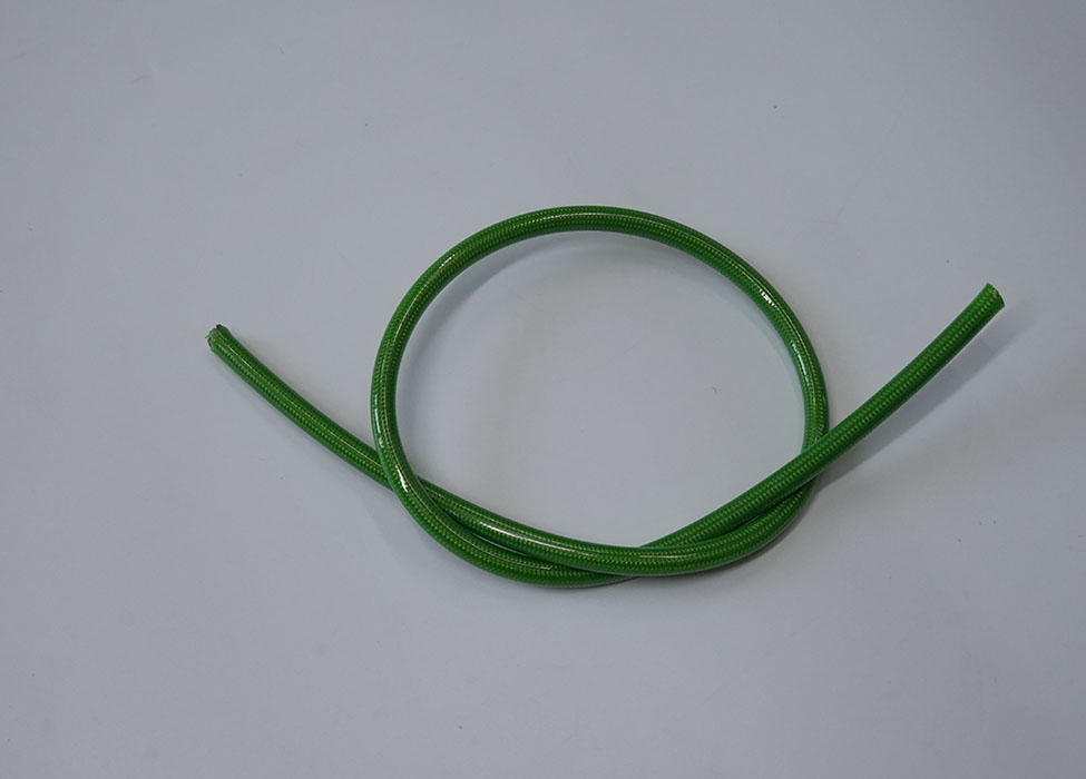 Green Braided Brake Lines